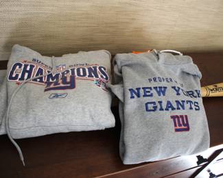 NY Giants sweatshirts