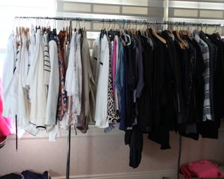 Lots of ladies clothing