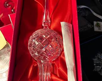 Waterford tree topper