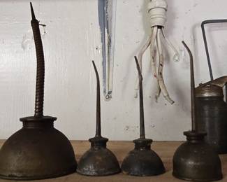 Vintage Oil Cans