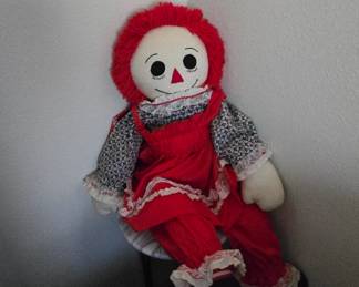 Raggedy  Ann Doll
