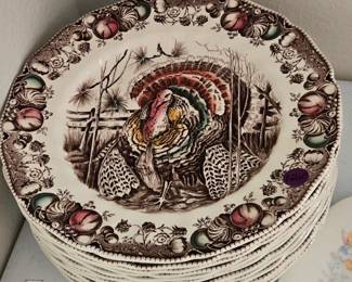 Johnson Brothers His Majesty Thanksgiving Plates