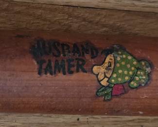 Humorous Rolling Pin
Antique Rolling pins