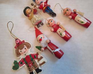 Vintage Christmas ornaments