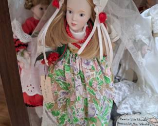 Around the world dolls