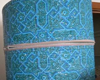 MCM Turquoise Travel Hat Case Box