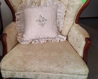 Wing back chair