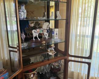 Collectable Collection in Henredon Display Case