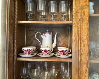 colclough coffee set 