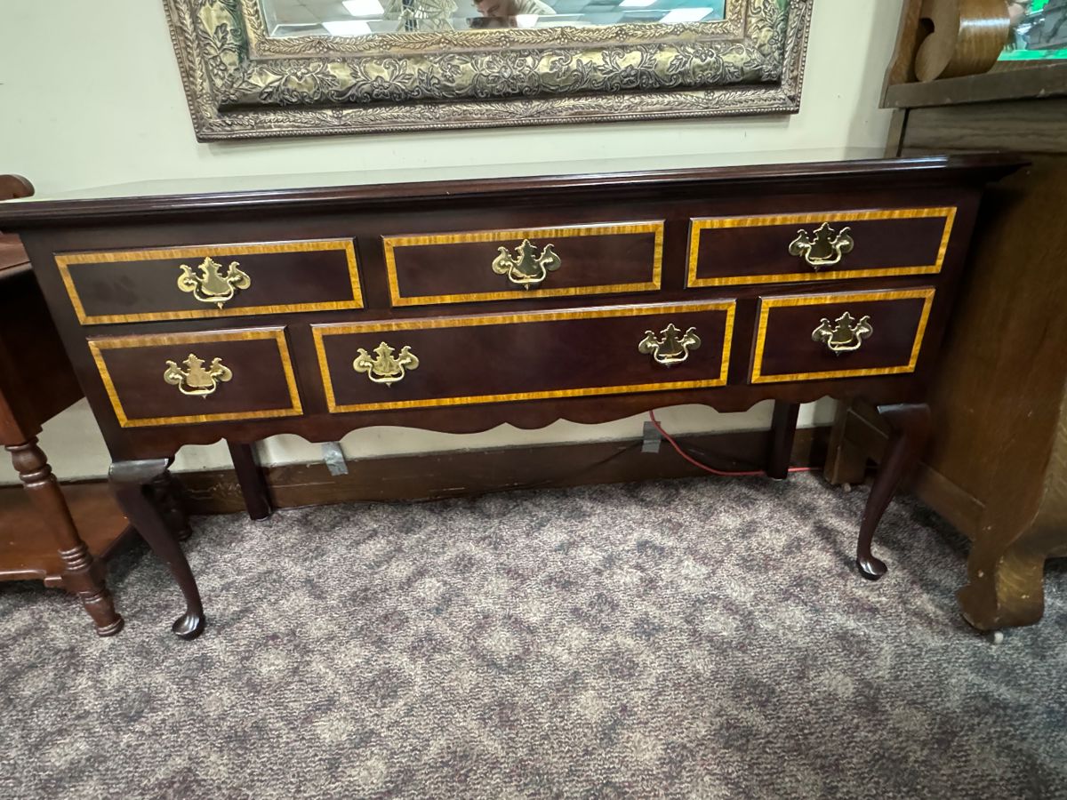 Beautiful Stickley Banded Mahogany Sideboard