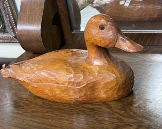 Hand Carved Duck Decoy