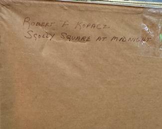 Detail of Signature and Title