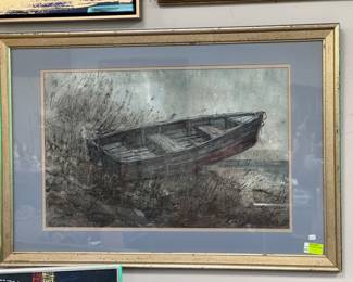 Original Pastel on Paper by Robert Doney (1923-2012)