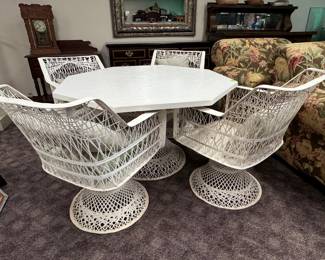 RARE Russell Woodard 5 pc Spun Fiberglass Set