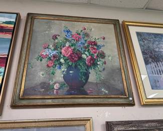 Original Oil on Canvas Signed Anna Lynch (1865-1946)