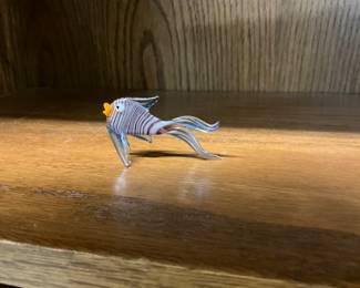 Hand Blown Glass Fish 