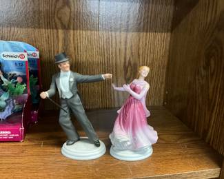 Avon Figurines of Fred Astaire & Ginger Rogers - The Barkley's Broadway