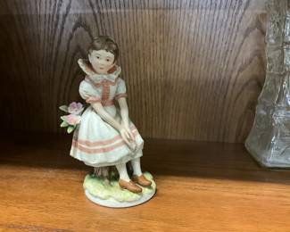 Lefton's Becky thatcher Porcelain Figurine