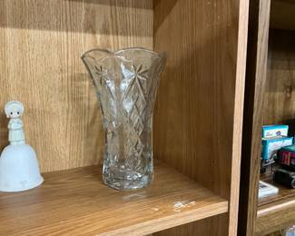 Anchor Hocking Clear Glass Vase