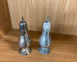 Metal Salt & Pepper Shakers
