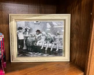 Framed Little Rascals Picture