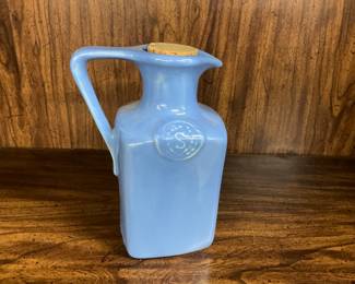 Kingwood Pottery Pastel Blue Pitcher / Carafe / Decanter