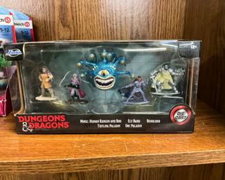 Dungeons & Dragons Die Cast Action Figures