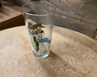 Wiley E. Coyote Road runner WB Pepsi Glass