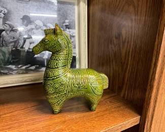 Bitossi Style Trojan Horse - Ceramic Figurine