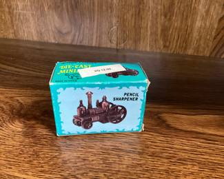 Diecast Miniature Metal Steam Tractor "Pencil Sharpener"