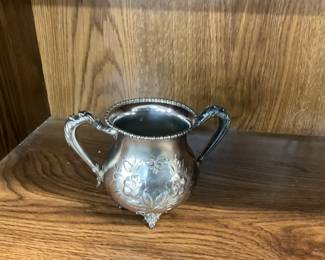 Vintage New Amsterdam Silver Sugar Cube Bowl