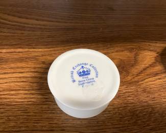 British Exchange Collection Fine Bone China Trinket Box - Staffordshire Englad