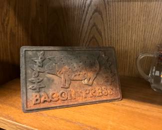 Cast  Iron Bacon Press