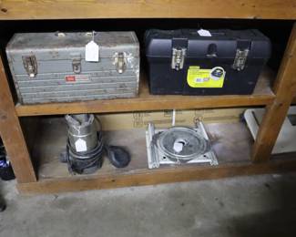 Tool kits, etc.; Garage
