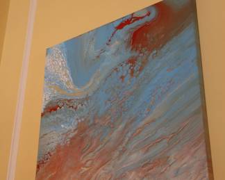 Maryam Moeeni original painting in LR