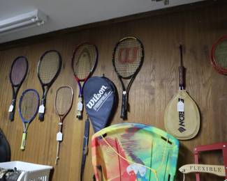 Sporting equipment, Garage