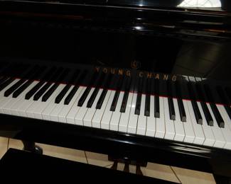 Ypung Chang baby grand player piano with bench