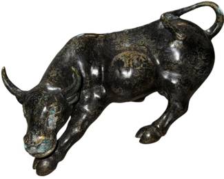 Bronze Bull Statue 