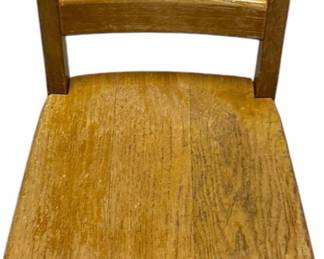 Kid Size Wooden Chair 