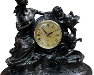 Vintage Crosa Quartz Mantel Clock 