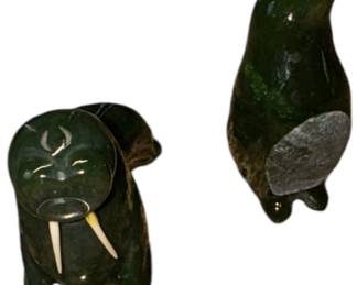 Beautiful Hardcarved Jade Figurines 