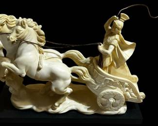 G. Riggeri Vintage Roman Riding Chariots 