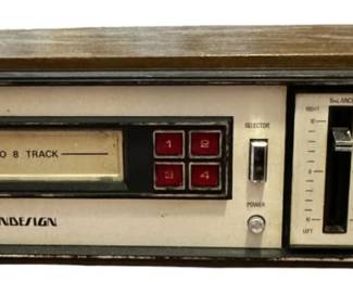 Vintage 8 Track Player 