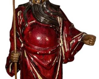 Chinese Shiwan Statue 