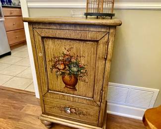 painted cabinet