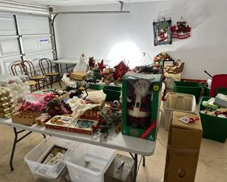 Lots of Christmas items