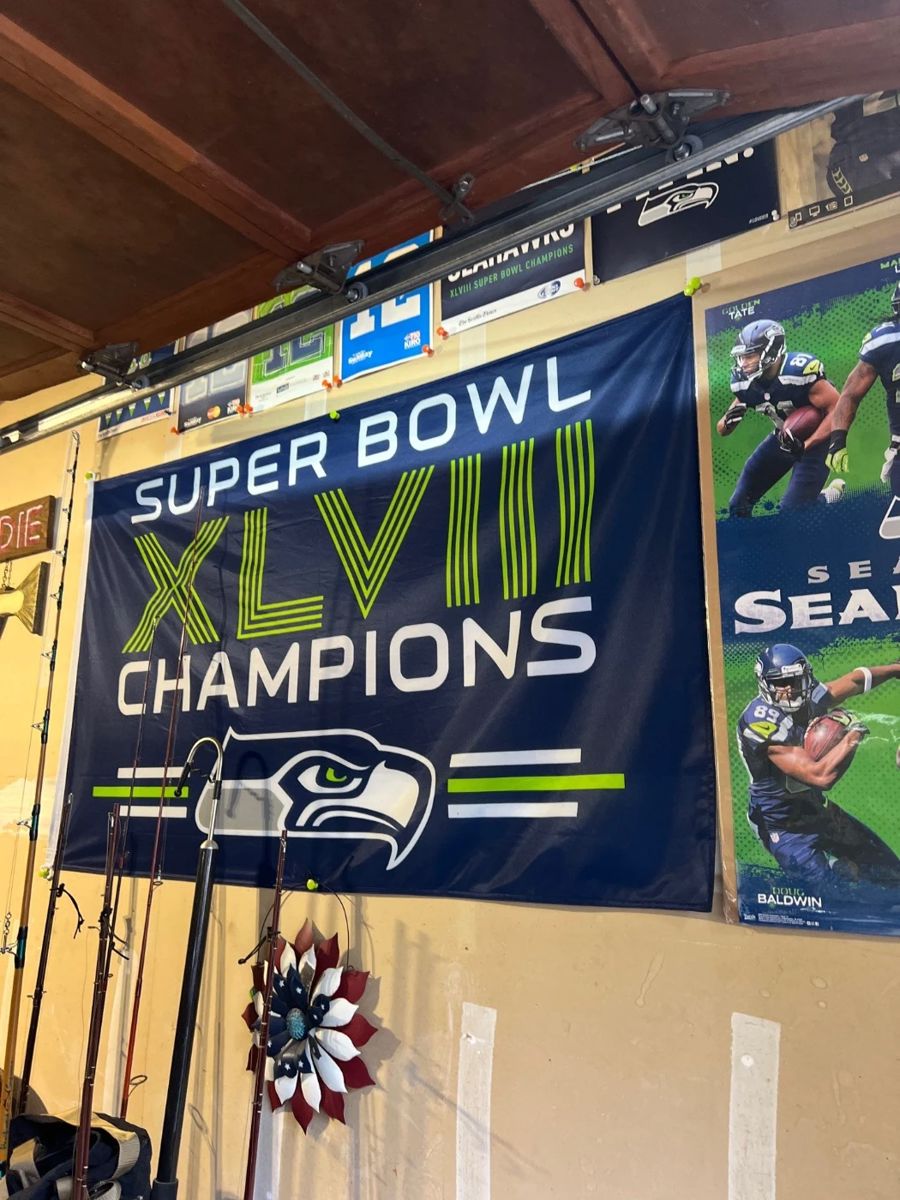 Seahawks flag