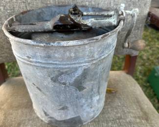 Antique Ice Cream Churn
