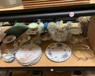 More vintage glassware and china