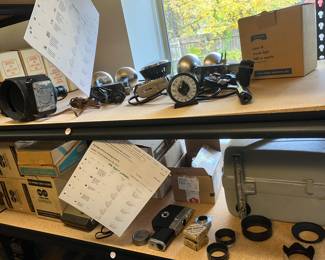 Vintage photography equipment 